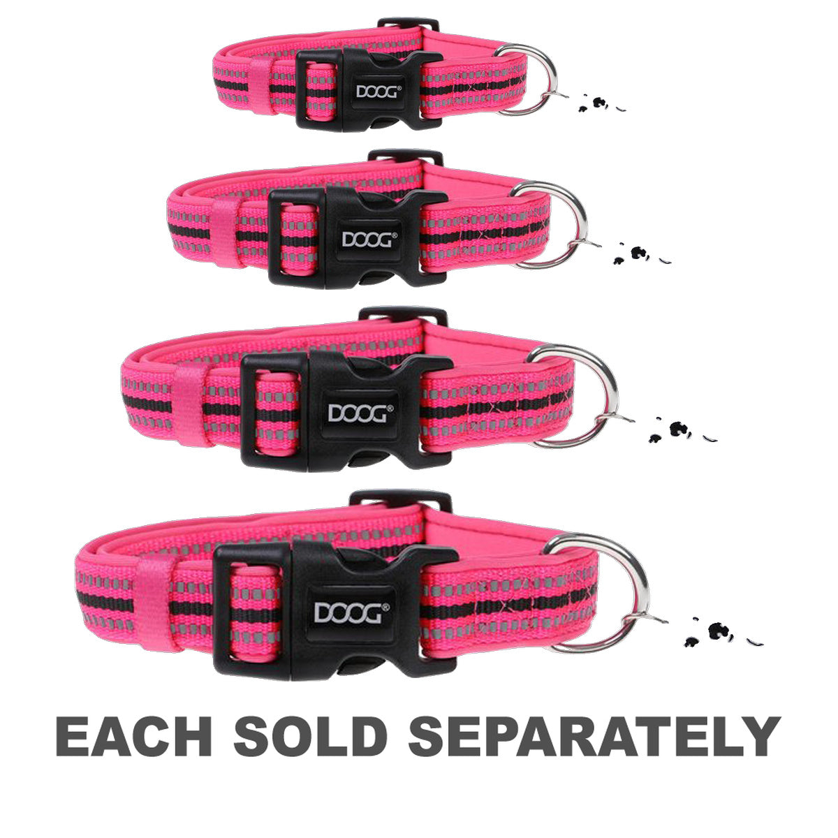 Doog Lady Neon Neoprene Dog Collar