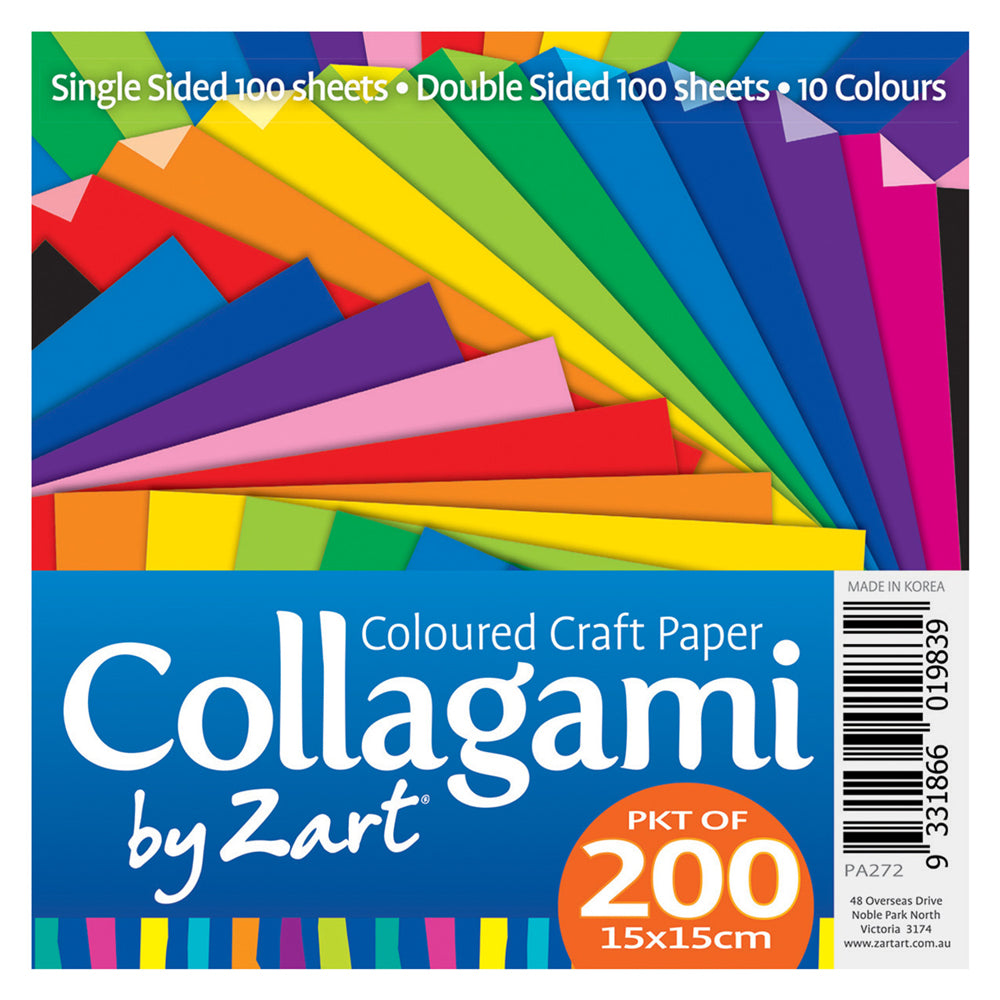Collagami Craft Paper 200pcs