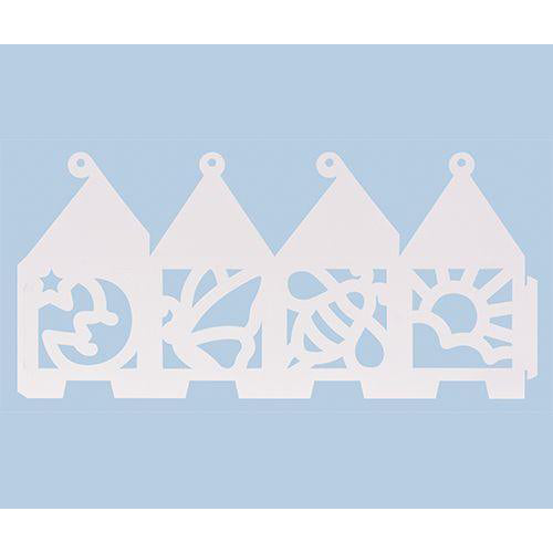 3D Craft Cardboard Lanterns 32pk