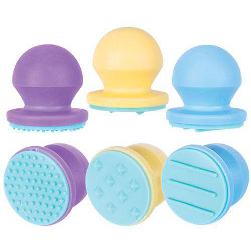 First Creations Easi-Grip Texture Stamps 3pk