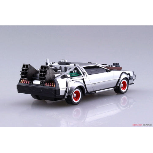 Back to the Future Pullback DeLorean from Part 3 and Railroad 1/4 Model