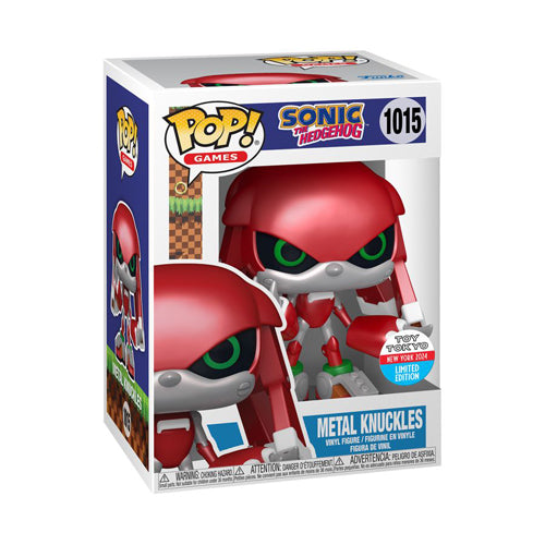 Sonic the Hedgehog Metal Knuckles NYCC 2024 Exclusive Pop! Vinyl
