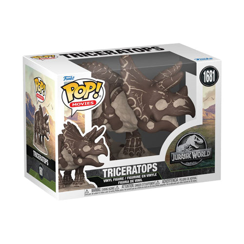 Jurassic Park Triceratops Fossil Pop! Vinyl