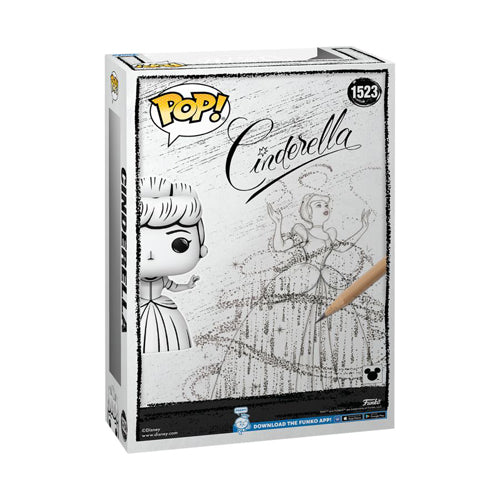 Disney: Sketched Cinderella Pop! Comic Cover