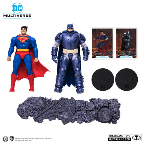 DK Returns Superman vs Batman 7" Fig 2Pk