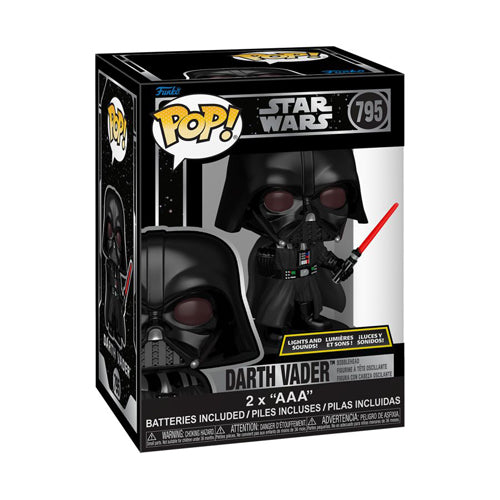 Star Wars Darth Vader Light Up Pop! Vinyl