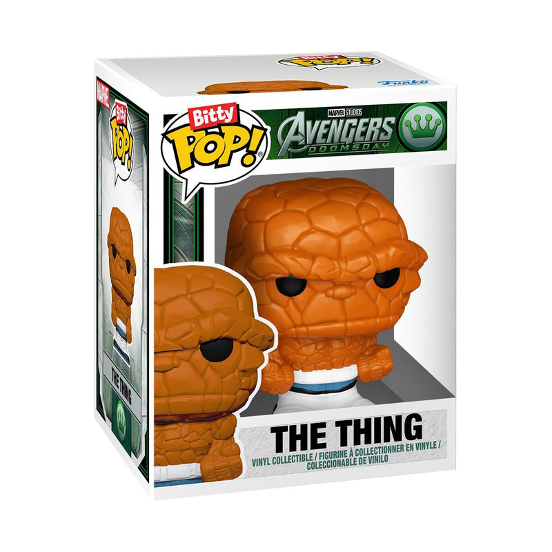 Avengers Doomsday The Thing w/ Fantastic Four Jet Bitty Pop!