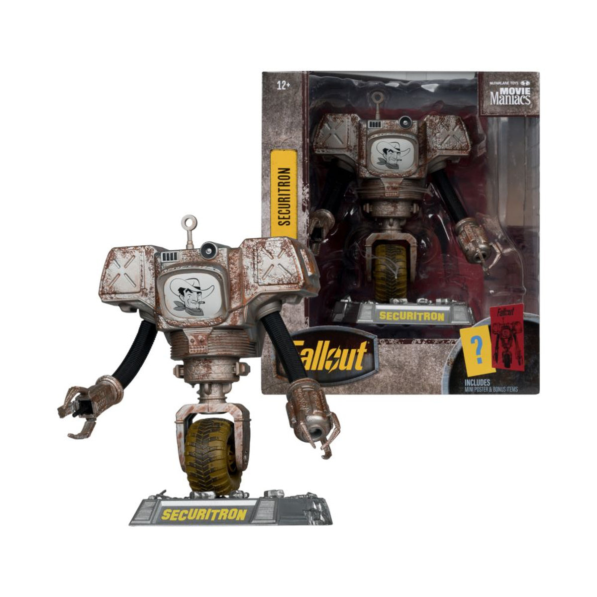Fallout TV Securitron Season 2 Movie Maniacs 6" Posed Figure