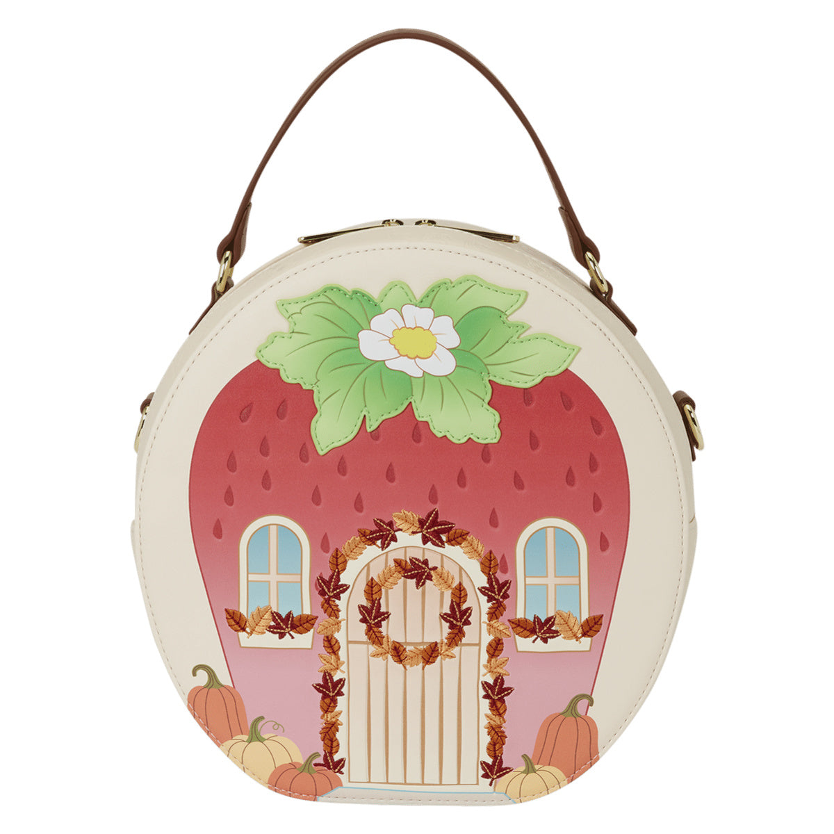 Strawberry Shortcake Autumn Decor Crossbody Bag