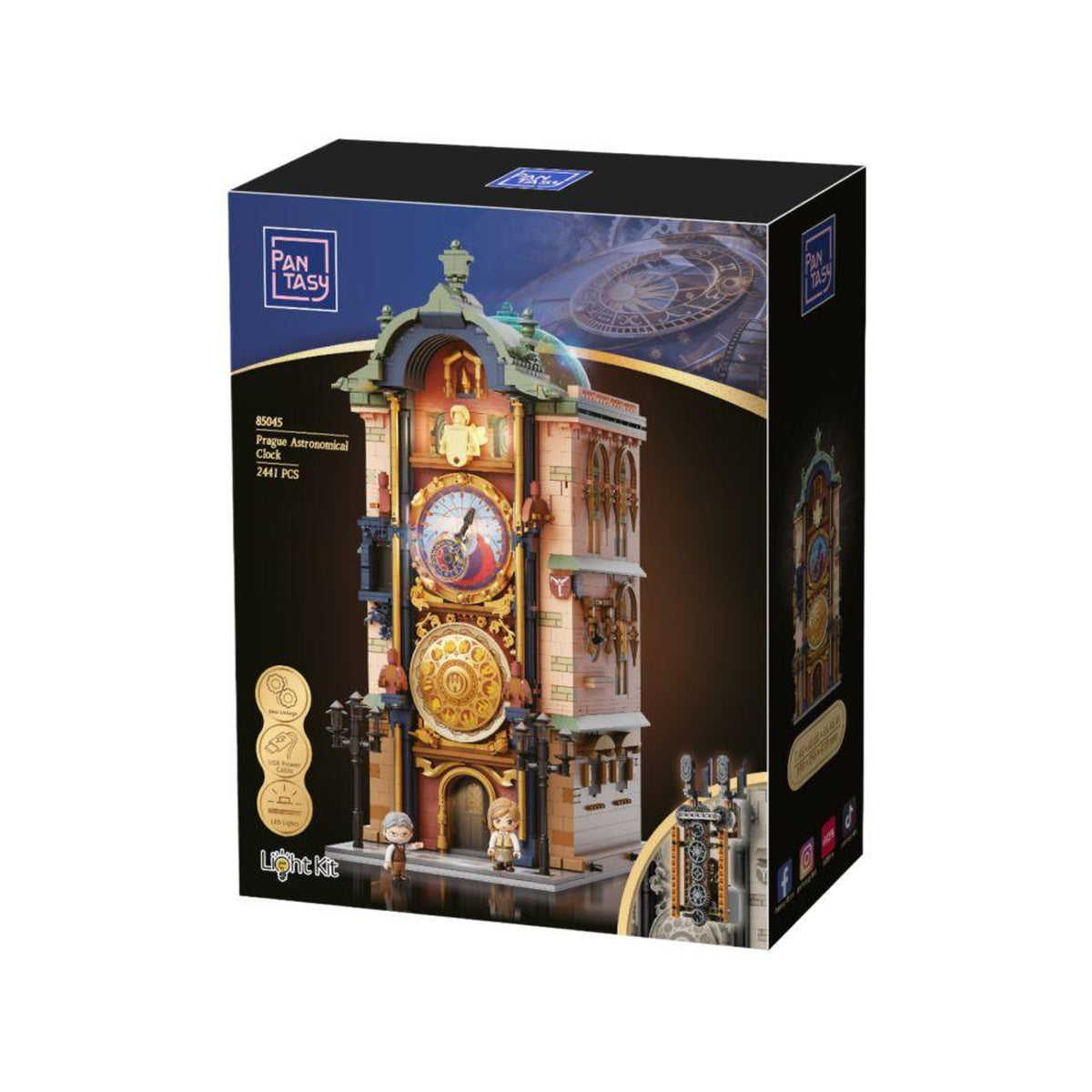 Retro Series Prague Astronomical Clock Construction Set
