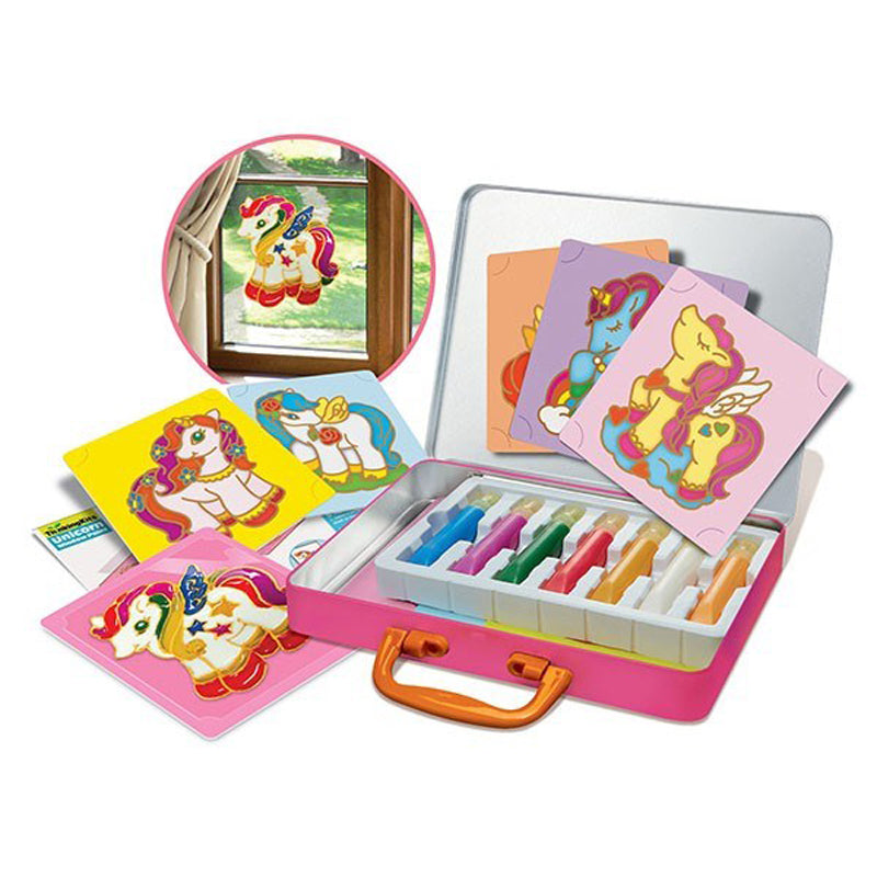 4M ThinkingKits Unicorn Window Paints