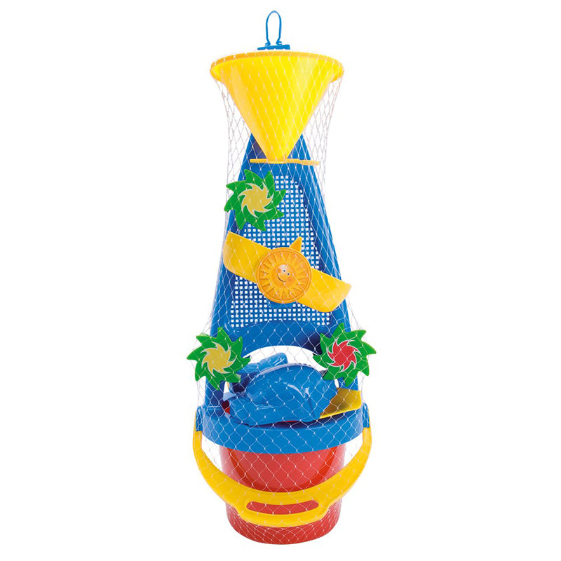 Dantoy Classic Sand & Water Wheel with Bucket Set 4pcs