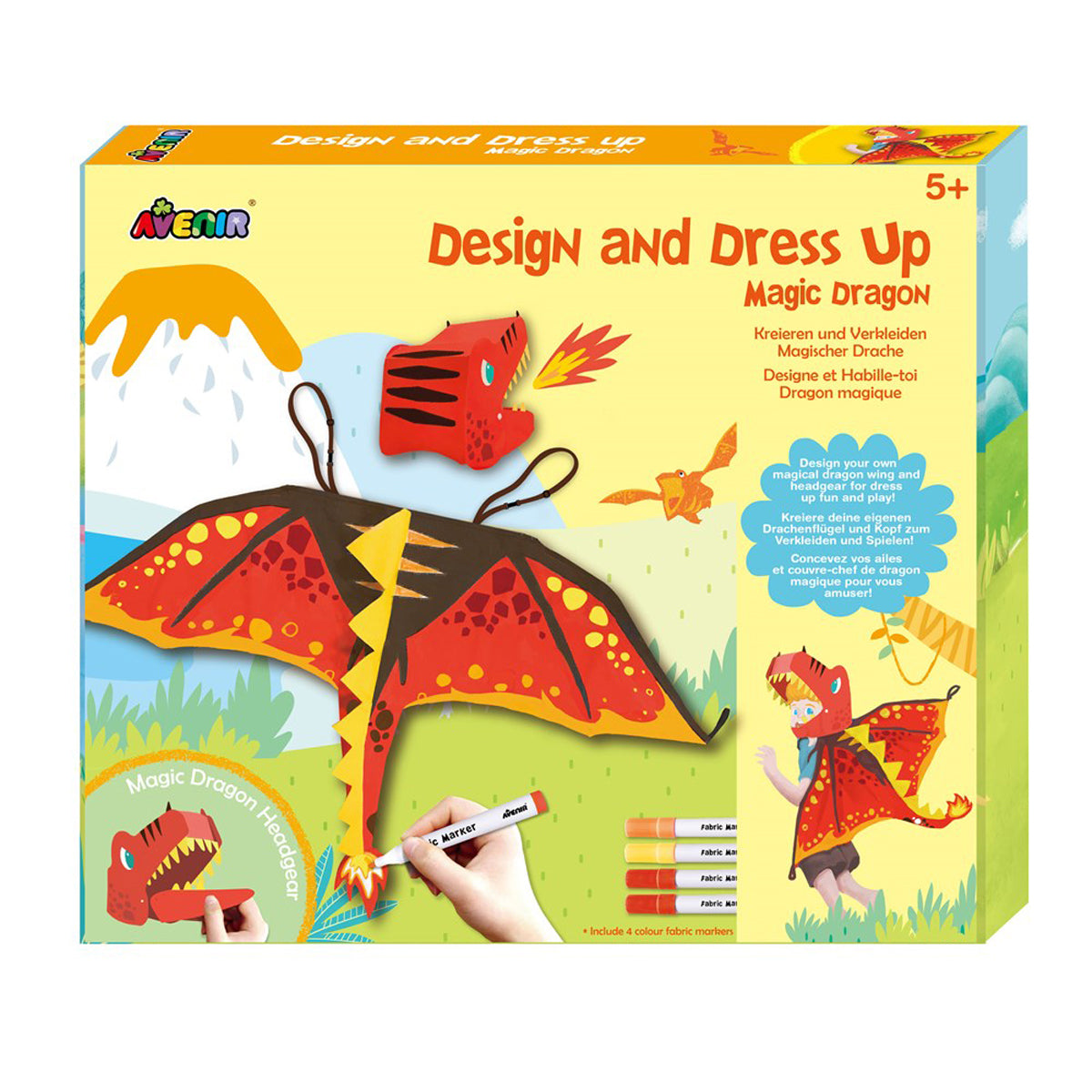 Avenir Magic Dragon Design & Dress Up Set