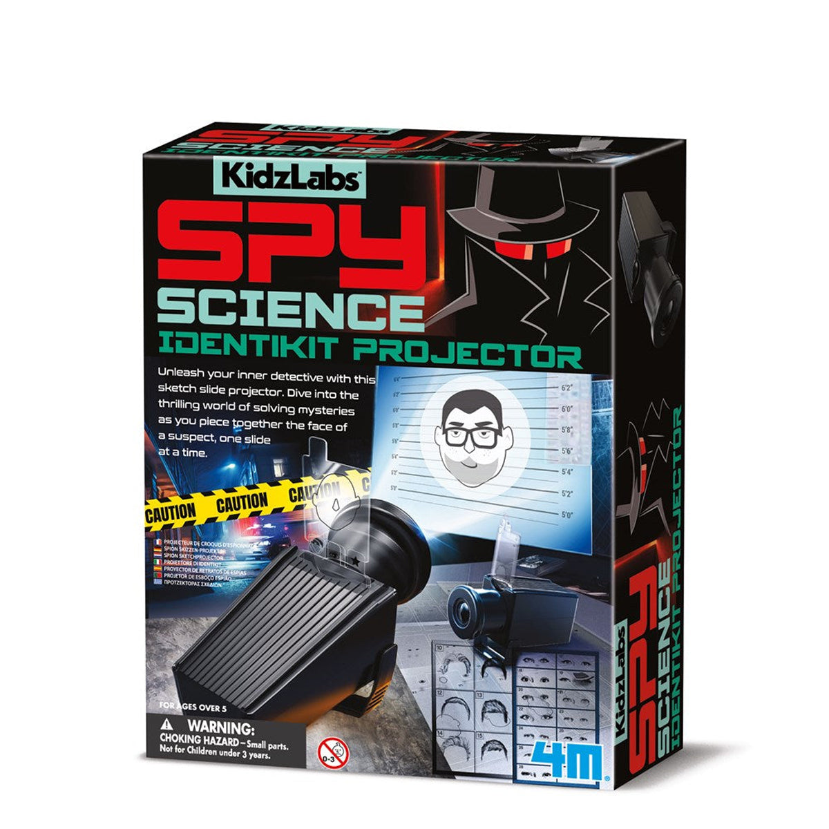 4M KidzLabs Spy Science Spy Sketch Projector