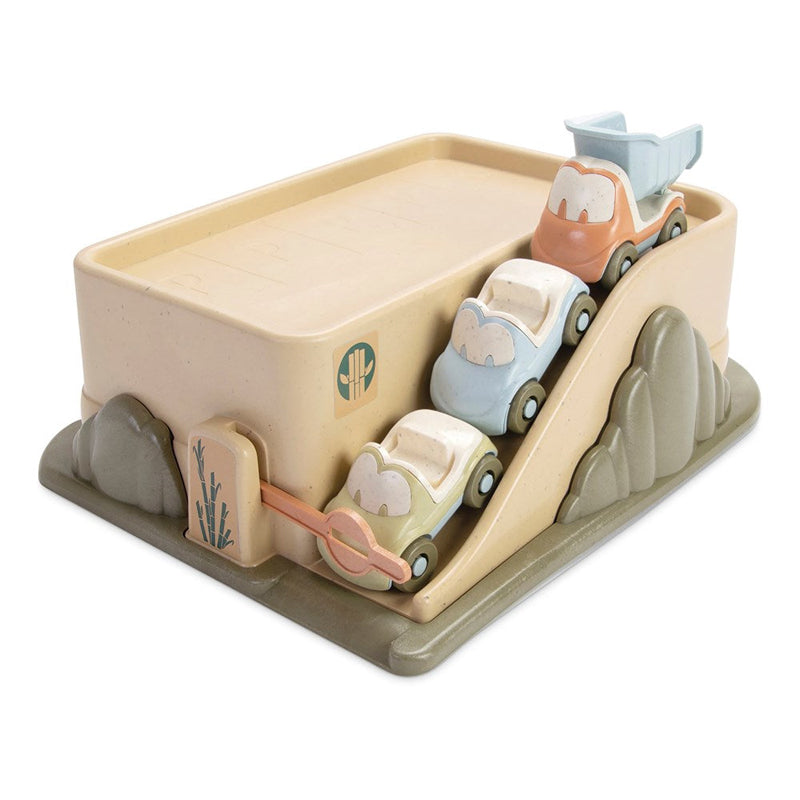 Dantoy BIOplastic Garage + 3 Cars