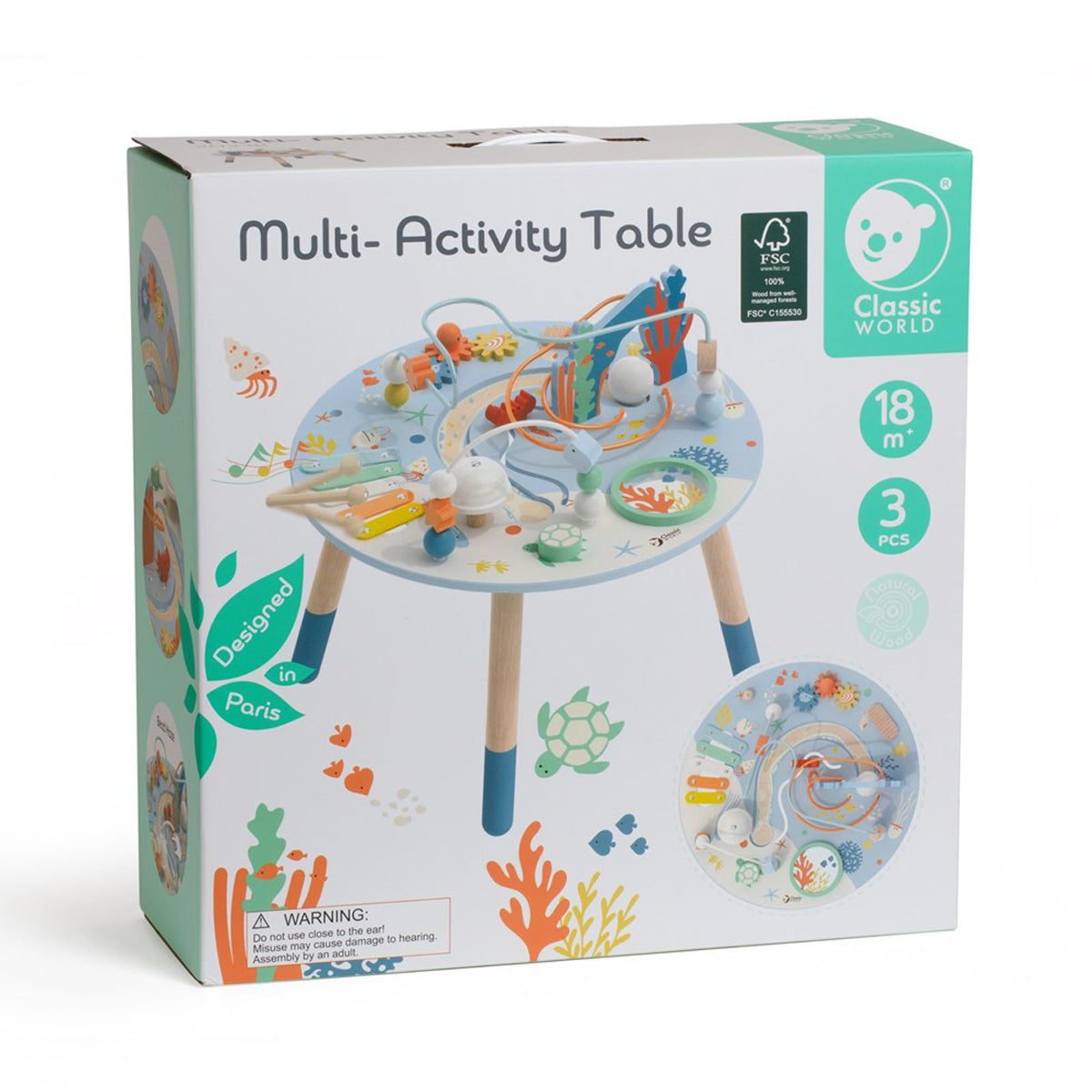 Classic World Multi-Activity Table