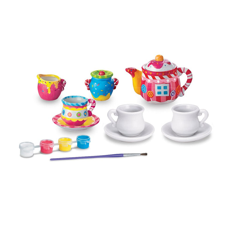 4M Creative Craft Paint Your Own Mini Tea Set
