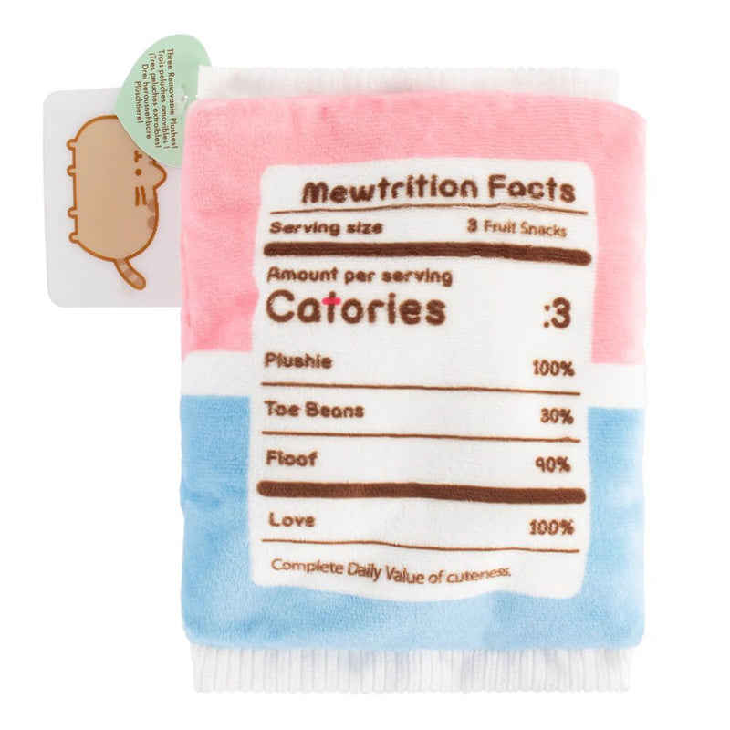Pusheen Fruit Snacks in Plush Bag
