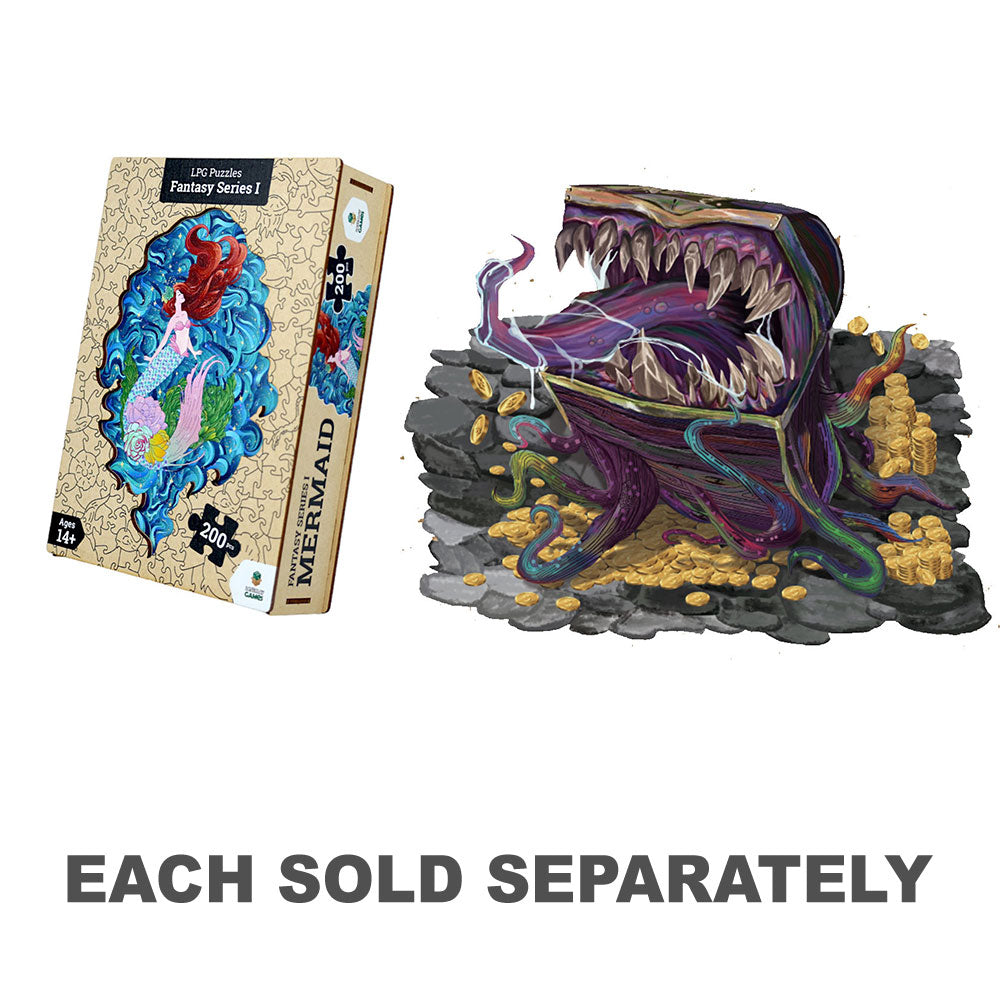 Lets Play Games Wooden Fantasy Puzzle