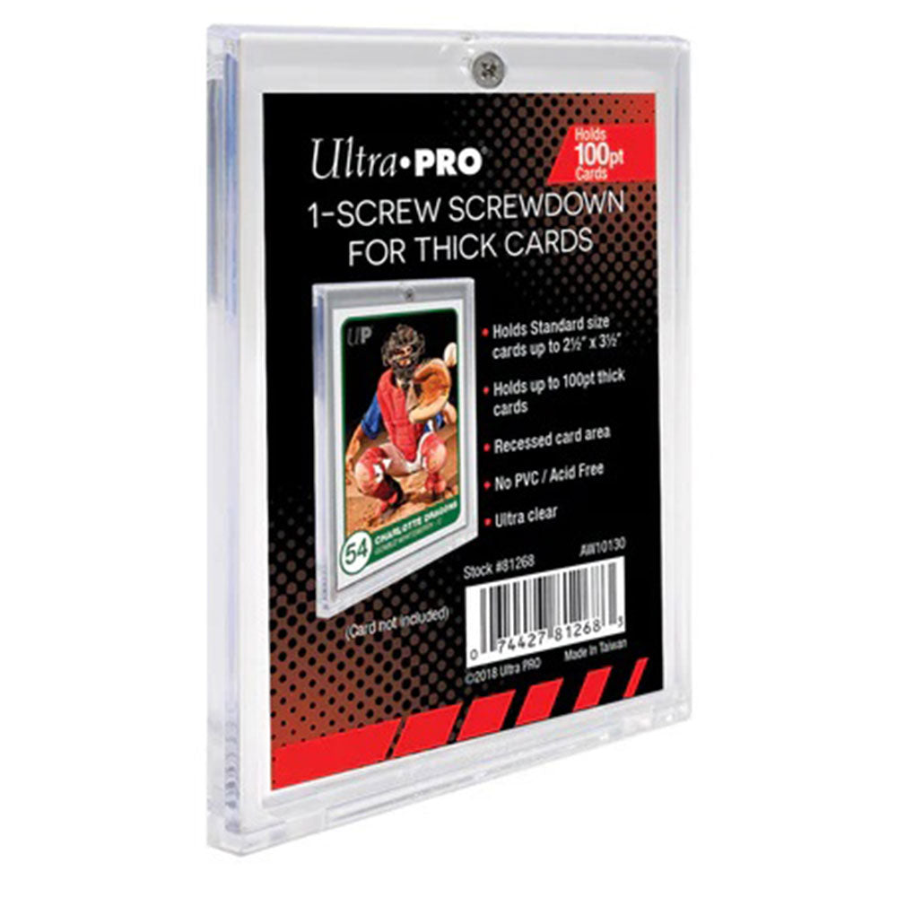 Ultra Pro Single-Screw Screwdown Holder for Thick Cards