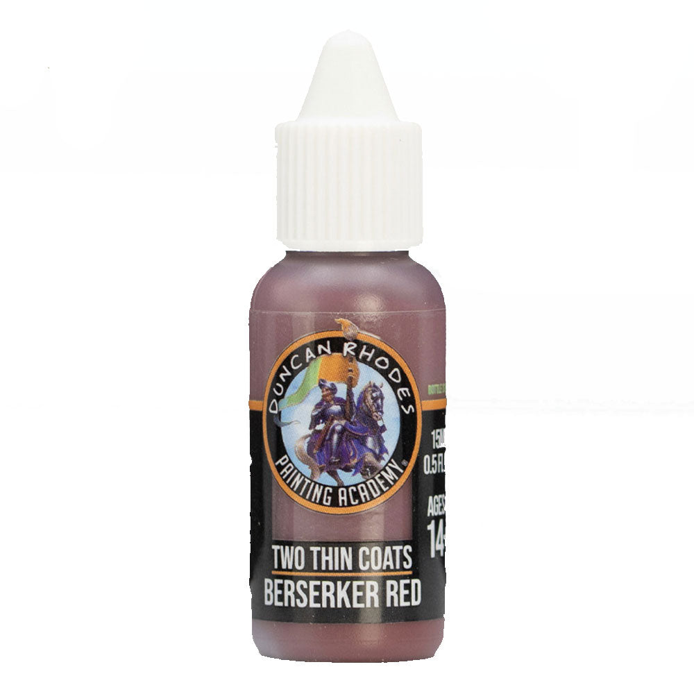 Two Thin Coats Acrylic Paint 15mL (Red)