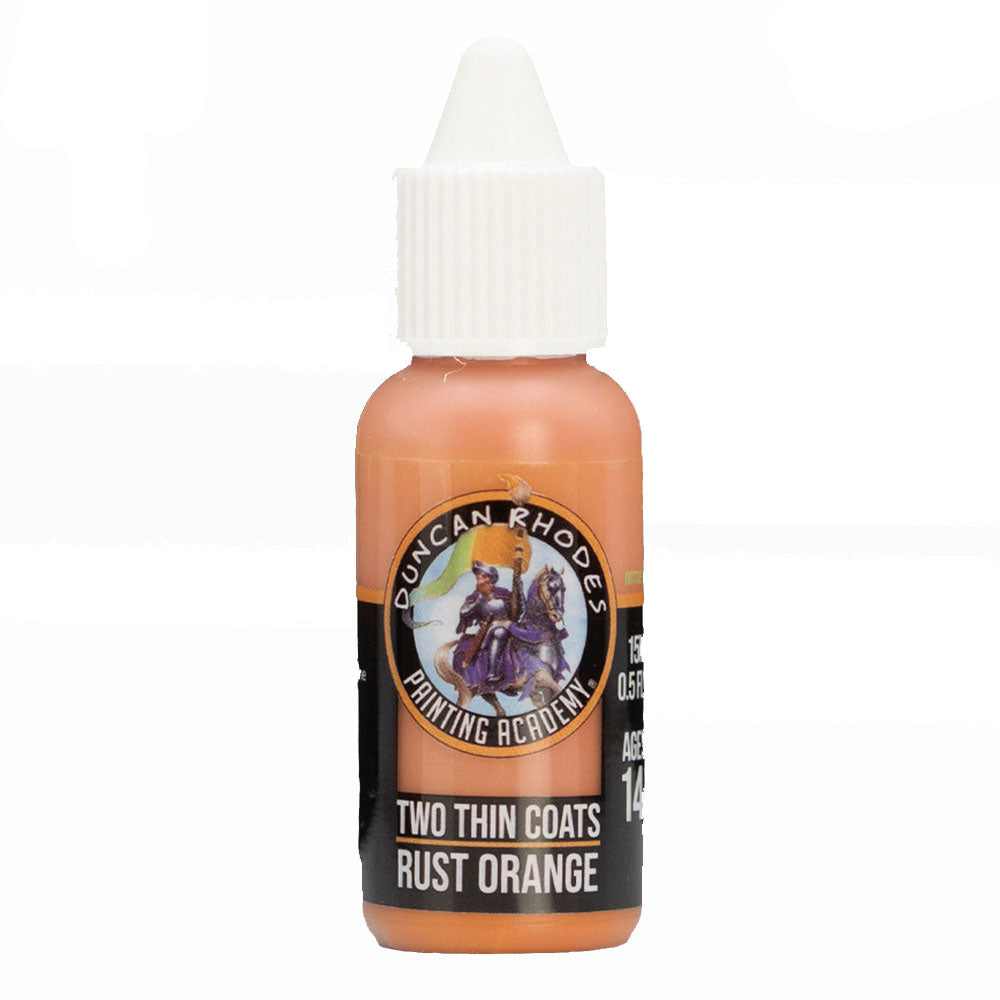 Two Thin Coats Acrylic Paint 15mL (Orange)