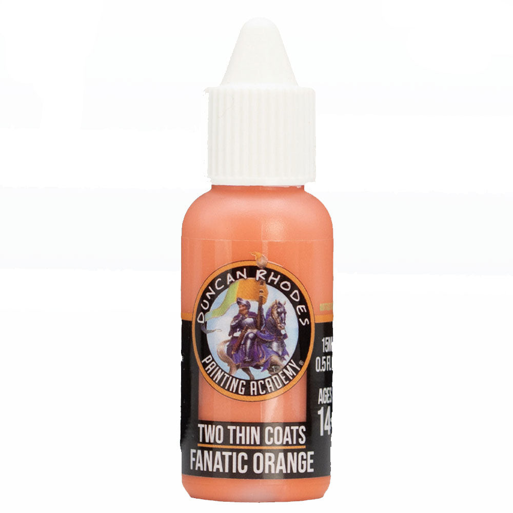 Two Thin Coats Acrylic Paint 15mL (Orange)