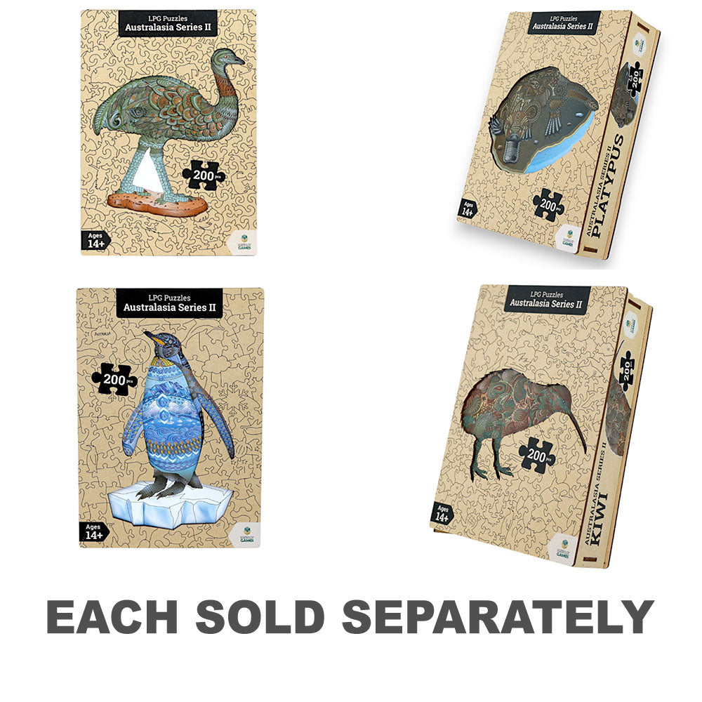 LPG Wooden Oceania Animals Series 2 Puzzle