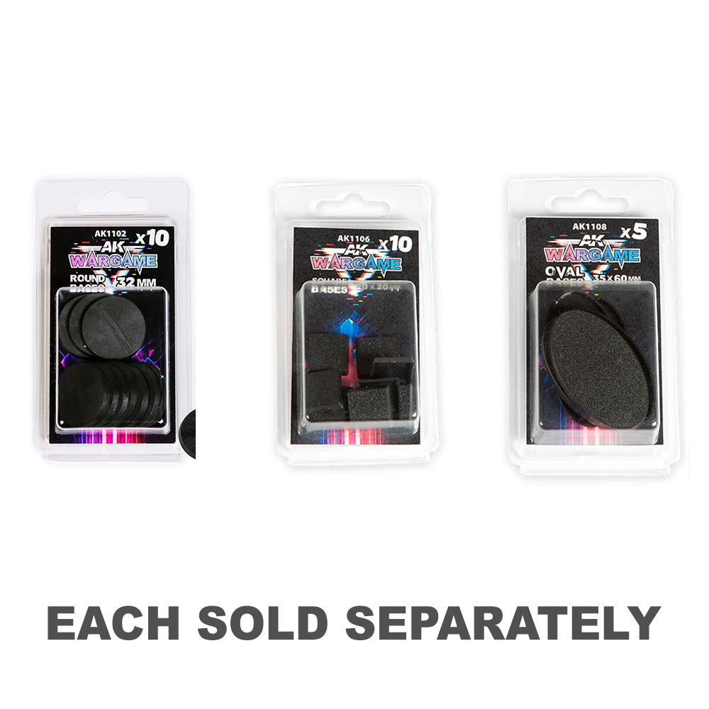 AK Interactive Wargame Plastic Base