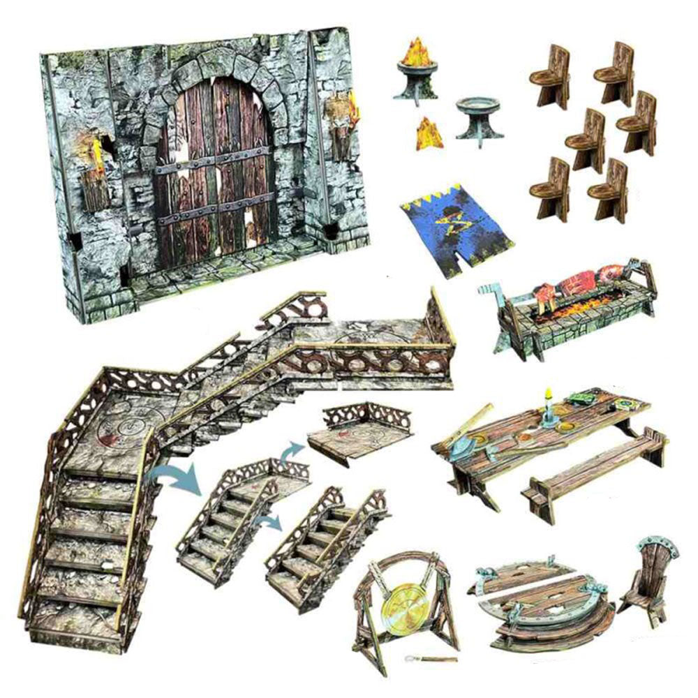 Battle Systems Fantasy Dungeon Great Hall of Khaarastad