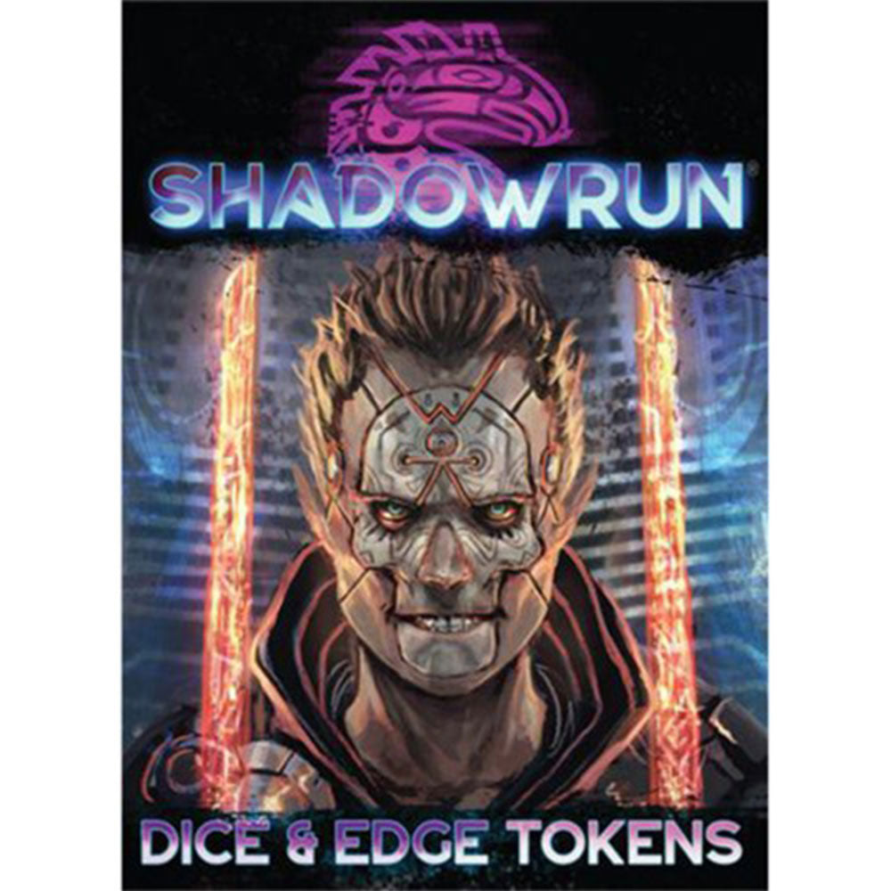 Shadowrun Dice and Edge Tokens 2nd (Green)