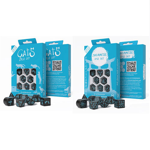 Q Workshop 20 Year Edition Dice Set (Pack of 7)