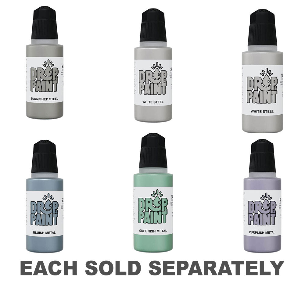 Scale 75 Drop and Paints Acrylic Paint 17mL (Steel)