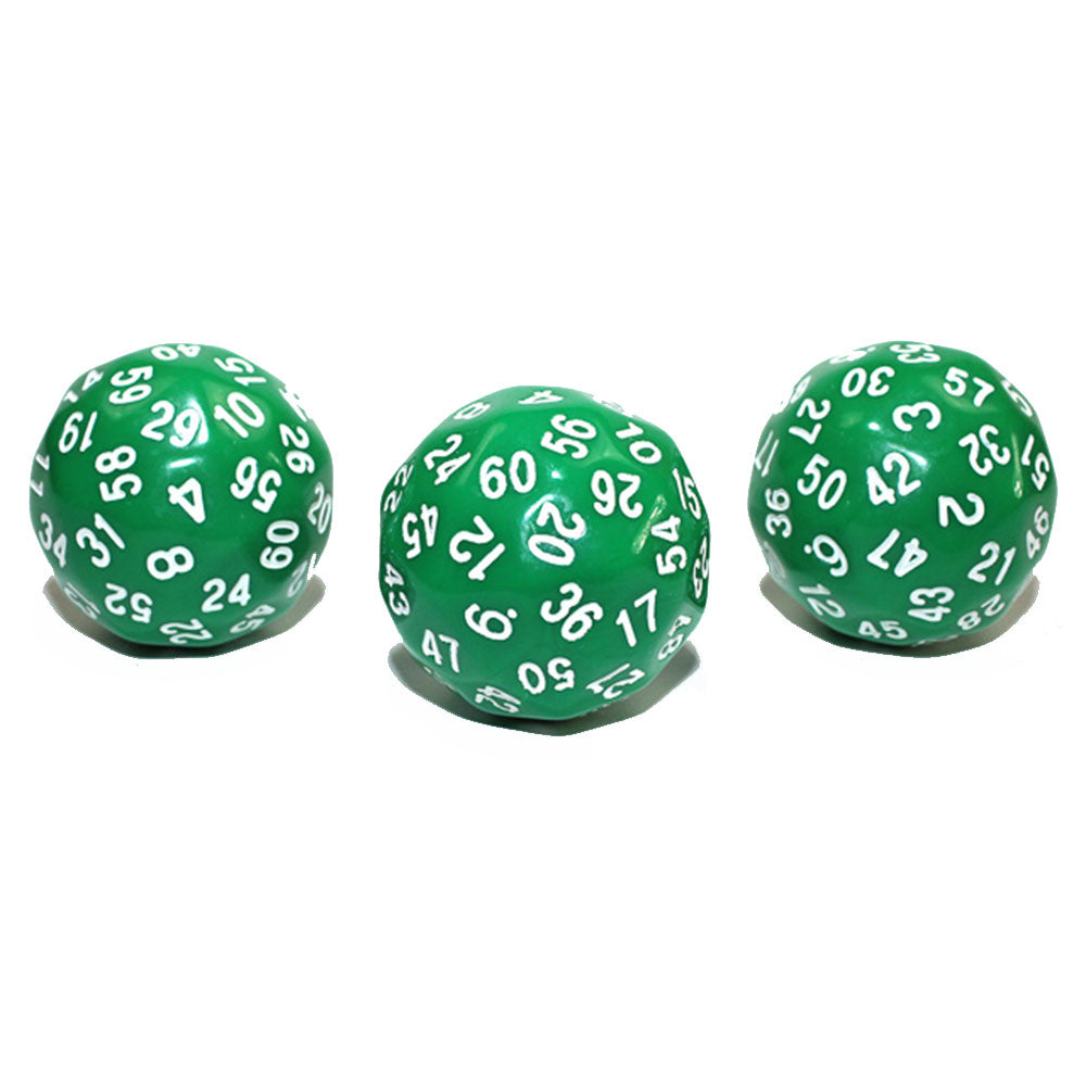Chessex Opaque D60 Dice