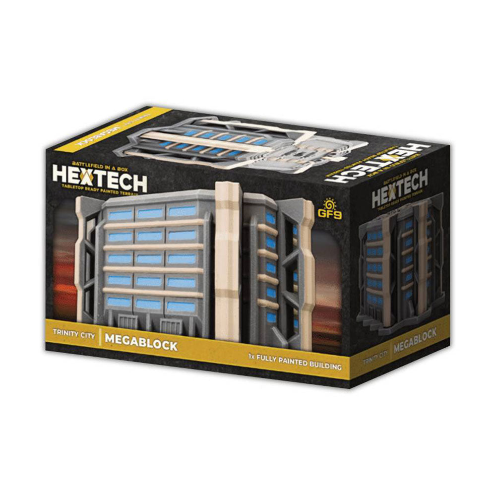 Hextech Trinity City Terrain Model