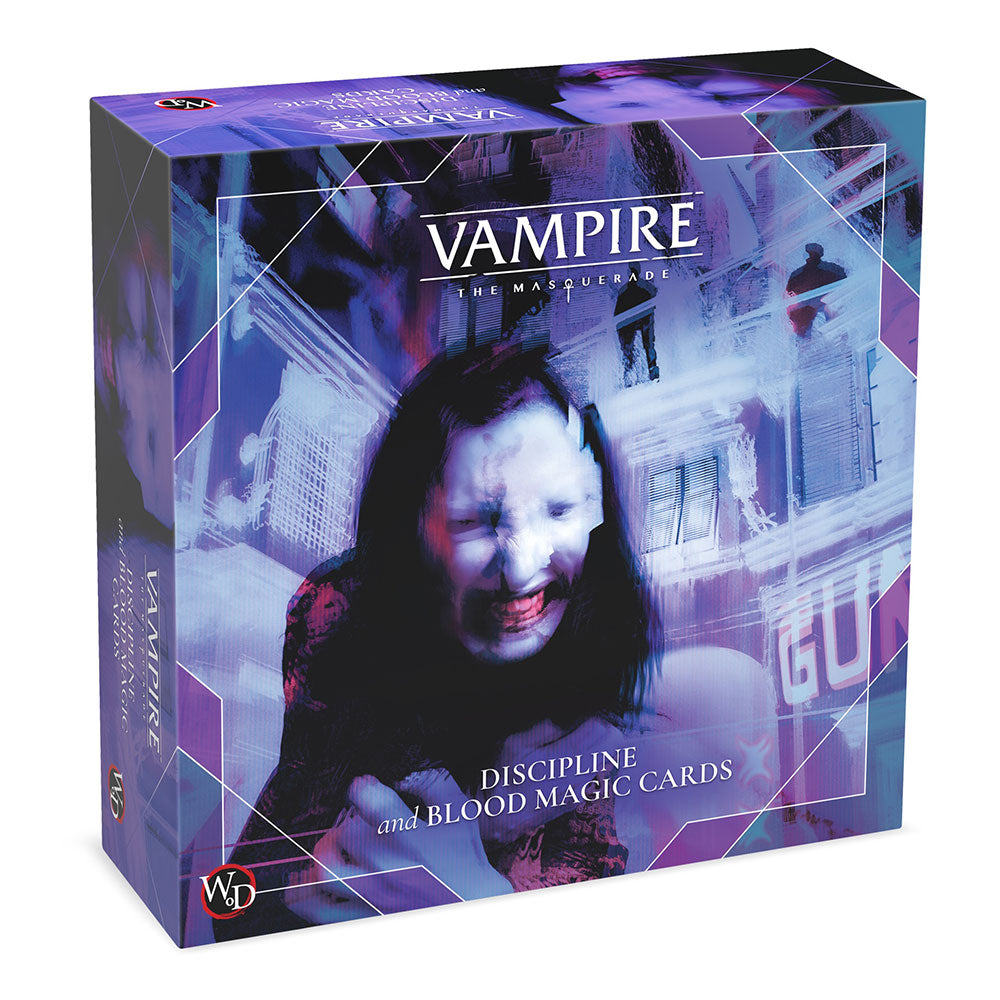 Vampire The Masquarade 5th Edition Discipline and Blood Magic Cards