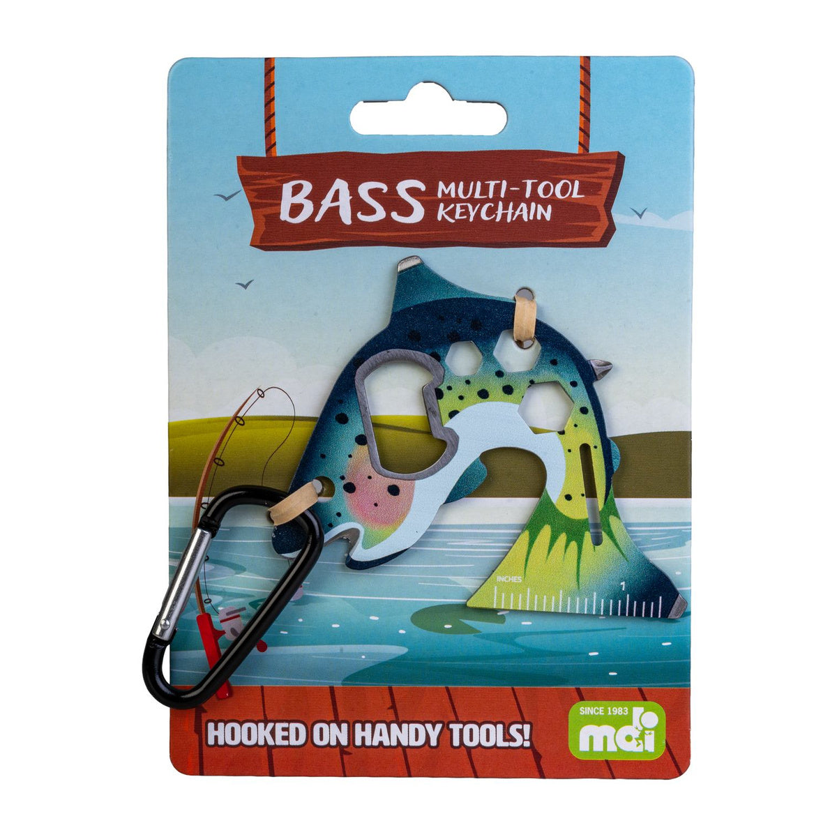Bass Multi Tool Keychain