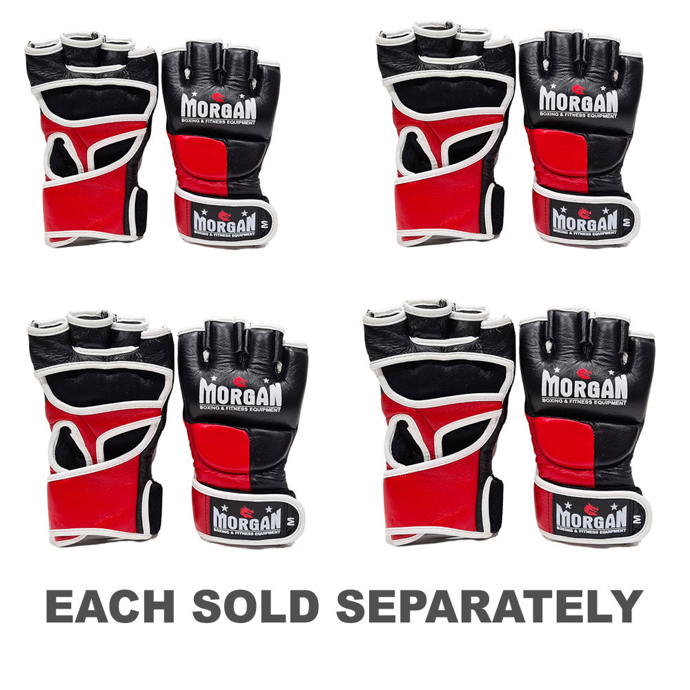 Morgan V2 Platinum Leather MMA Gloves