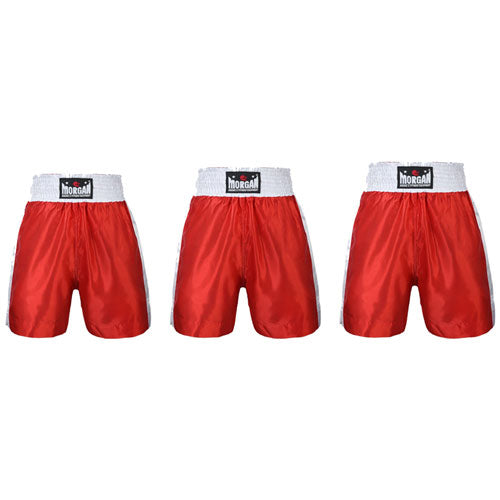 Morgan Boxing Shorts (Red)