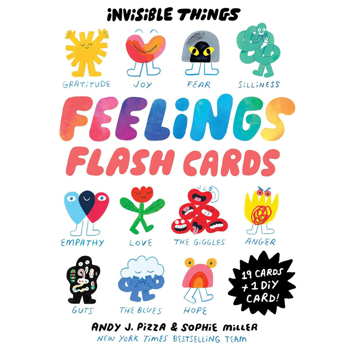 Invisible Things Feelings Flash Cards