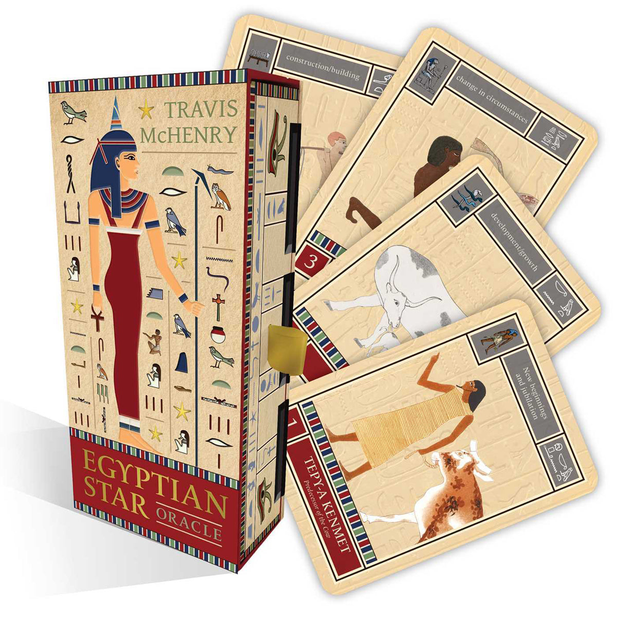 Egyptian Star Oracle: Ancient Wisdom Card Deck