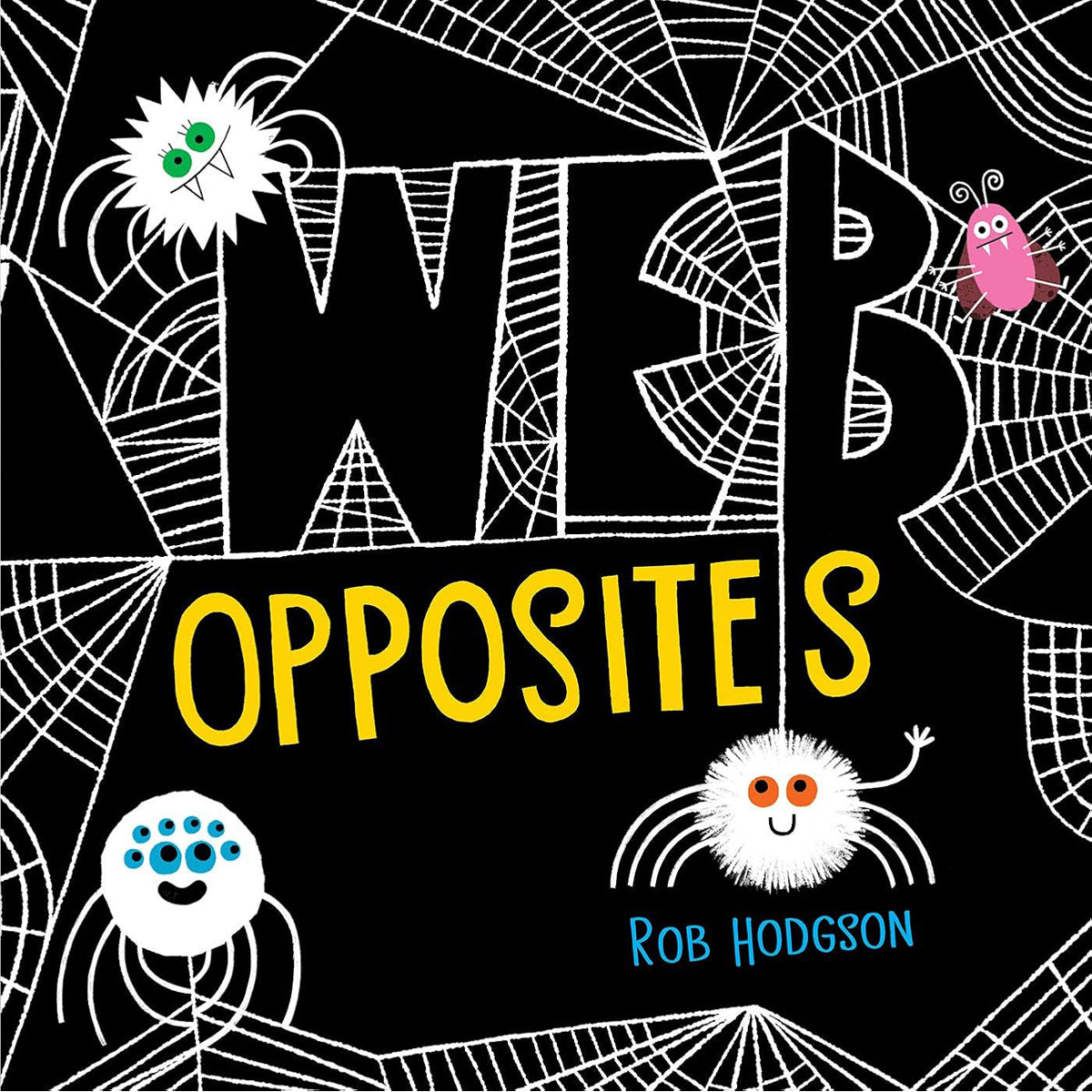 Web Opposites: Illustrated Learning Book