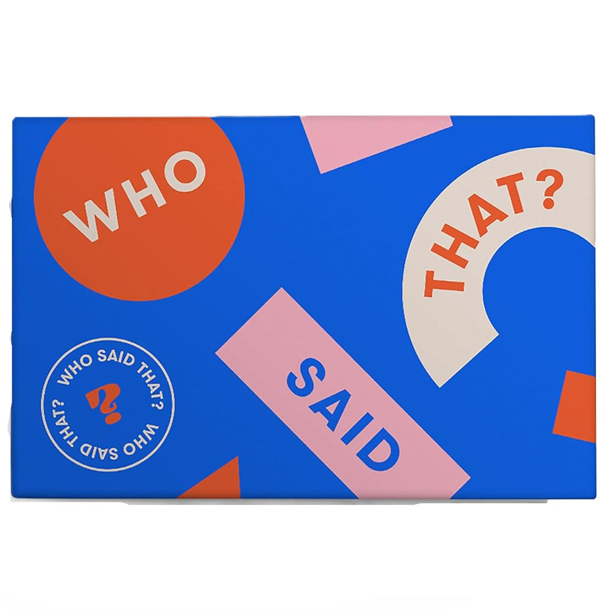 Who Said That?: A Game of Quotes 430 Cards