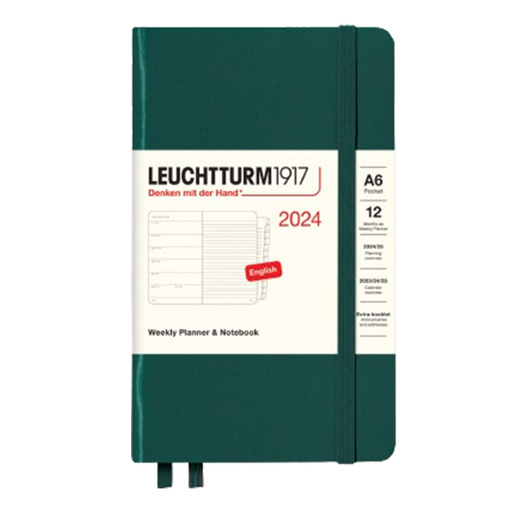 2024 A6 Week Pocket Planner&Notebook w/ Booklet