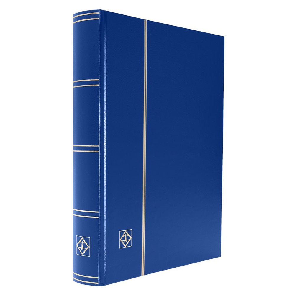 Grundläggande icke-vadderad A4-lagerbok med 64 svarta sidor