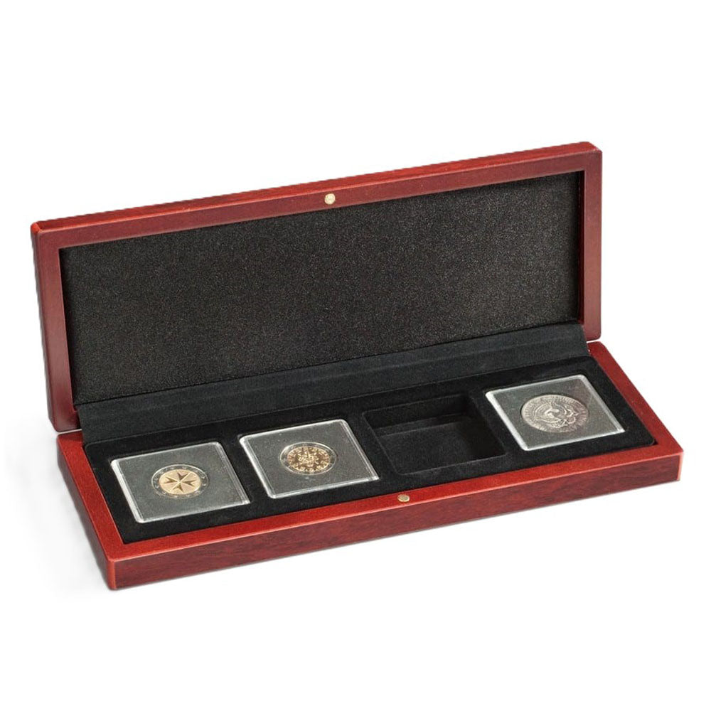 leuchtturm正方形のVolterra Coin Box(黒)