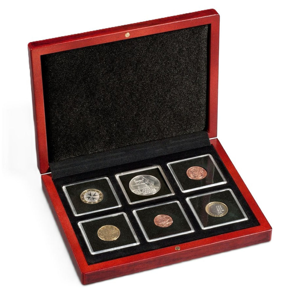 leuchtturm正方形のVolterra Coin Box(黒)