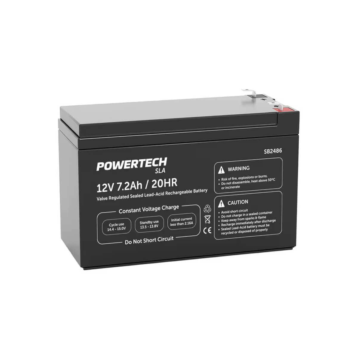 Backup-SLA-Batterie (12 V, 7,2 Ah NBN)