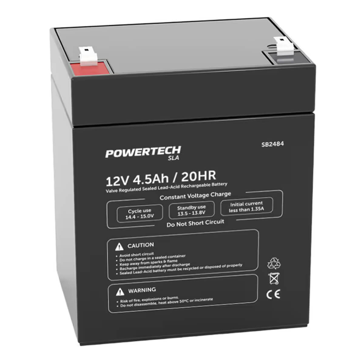 Powertech SLA Battery (12V 4.5Ah)