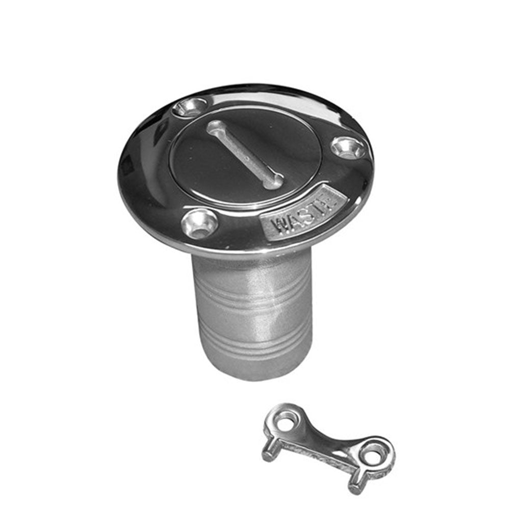 Deckbeschlag aus Edelstahl, 32 mm